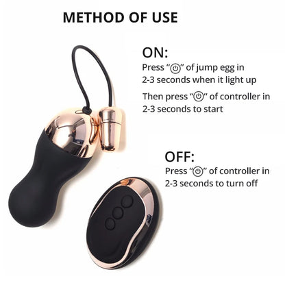 10 Speeds Sex Love Eggs USB Rechargeable Wireless Remote Control Vibrator Waterproof G-Spot kegel Vibrating Sex Toys for Woman