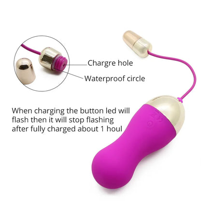 10 Speeds Sex Love Eggs USB Rechargeable Wireless Remote Control Vibrator Waterproof G-Spot kegel Vibrating Sex Toys for Woman