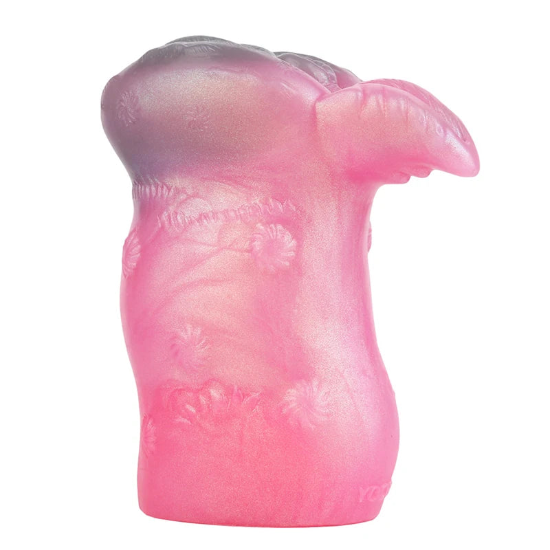 16.5*7.5cm Lovely Rabbit Realistic Vagina Tail Pocket Pussy Anal Hole Male Masturbator Adult Sex Toys for Men Masturbation Cup