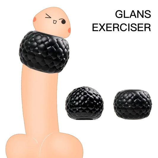 2pcs Penis Ring Glans Exerciser Foreskin Correction Cock Ring for Men Delay Ejaculation Sleeve Adult Sex Toy Glans Delay Trainer