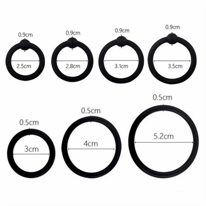 3/4pcs Penis Rings Sex Toys for Men Delay Ejaculation Cock Rings Dick Erection Silicone Male Chastity Adult Tools Sperm Trainer