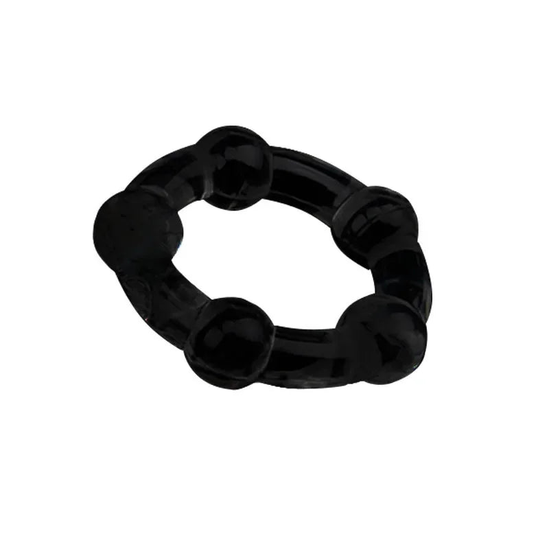 3pcs Crystal Cock Ring Delay Ejaculation Silicone Penis Rings Bondage Erection For Men Male Flirting Adult Supplies Sex Toys 18+