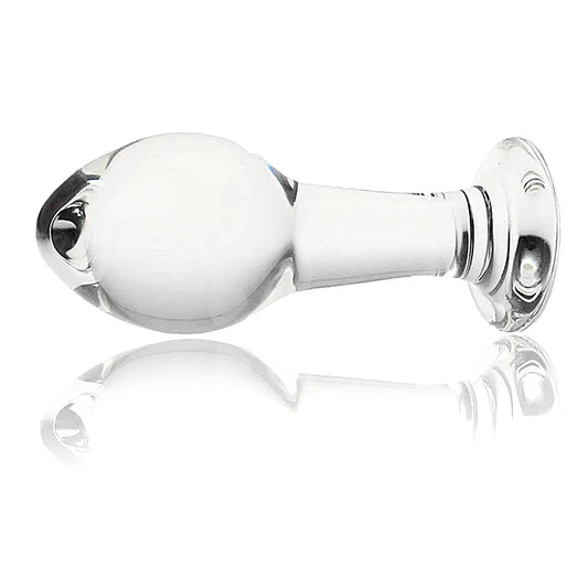 43mm Ball Analplug Glas Lesben G-Punkt Squirt Kristall BIG BALL GAY Sexspielzeug Prostatastimulation Anus Butt Plug für Männer Erwachsene