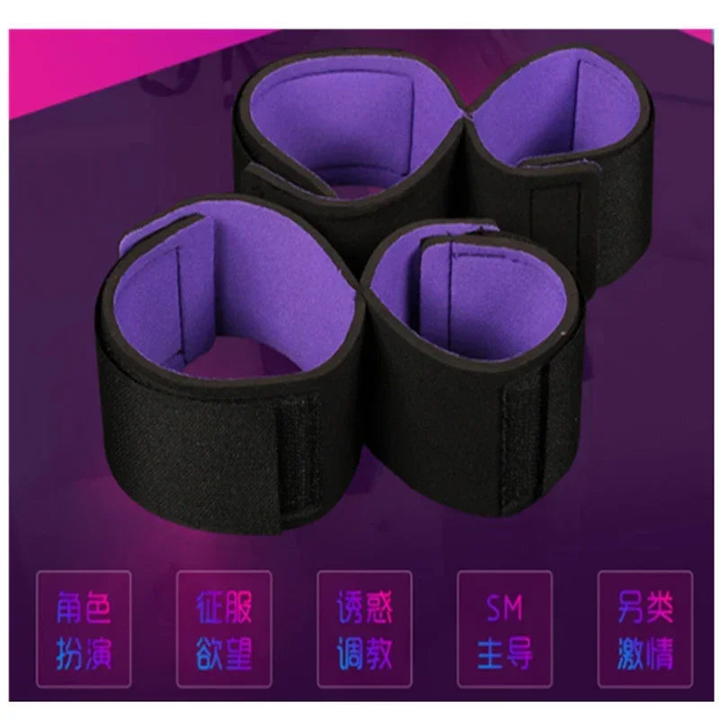 Adult Games Erotic Sex Toys For Woman Couples SM Fetish Slave BDSM Bondage Restraints Handcuffs Shackles Erotic Accessories