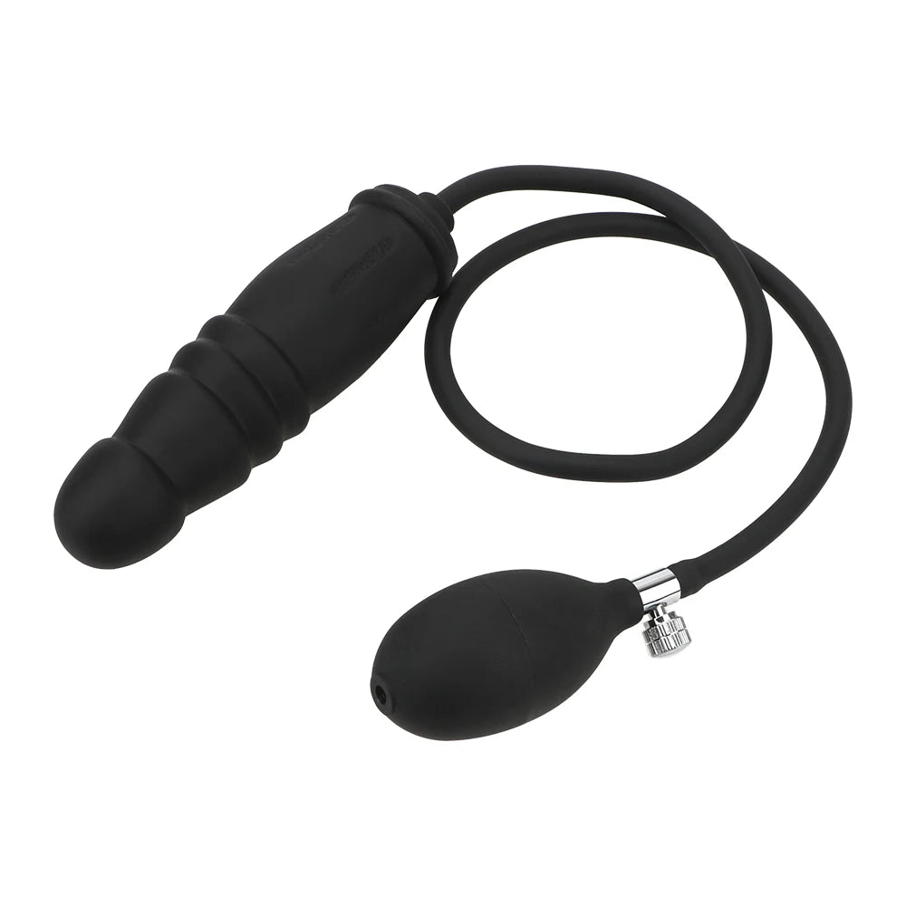 Anal Massage With Pump Expandable Butt Plug Inflatable Anal Dildo Plug Silicone Anal Dilator Sex Toys for Women Men