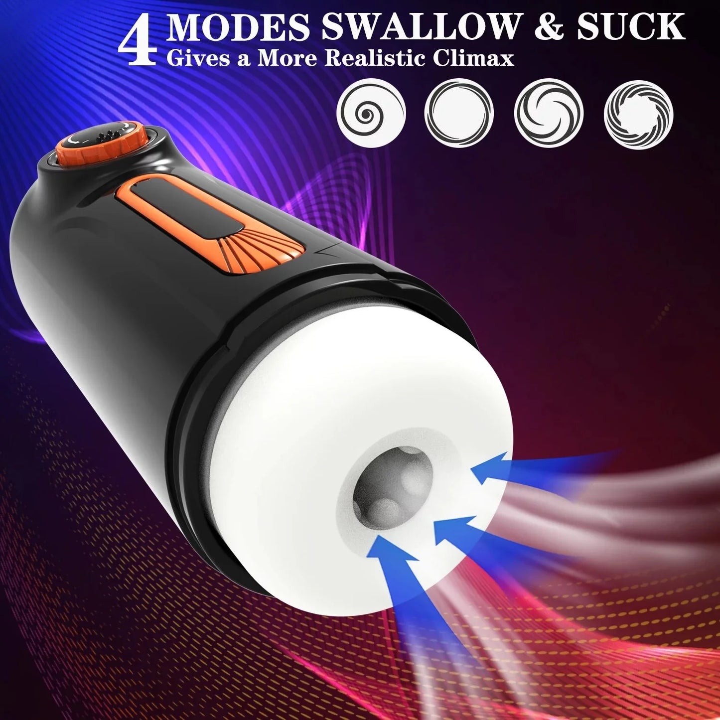 Automatic Thrusting Sucking Blowjob Cup Male Masturbator Real Tight Vaginal Heating Adult Sex Toy Climax Masturbator for Men