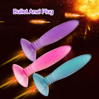 Bullet Shape Anal Plug Silicone Sex Stimulation Toys For Adult Male Female Sex Toys For Couples Сексигрушки