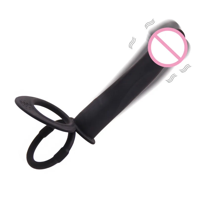 Strapon Double Penetrator Straps on Dildo Anal Butt Plug Penisring Sexspielzeug für Erwachsene Sexprodukt für Frauen Realistischer Dildo