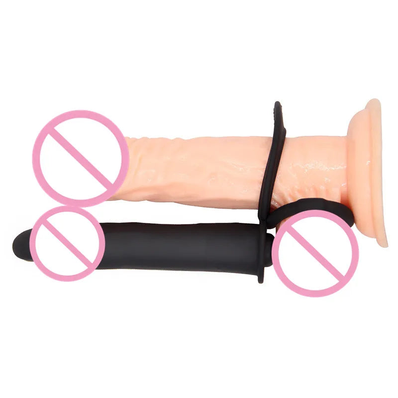 Strapon Double Penetrator Straps on Dildo Anal Butt Plug Penisring Sexspielzeug für Erwachsene Sexprodukt für Frauen Realistischer Dildo