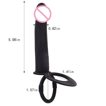 Strapon Double Penetrator Straps on Dildo Anal Butt Plug Penisring Sexspielzeug für Erwachsene Sexprodukt für Frauen Realistischer Dildo