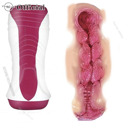 Pussy Male Masturbator Artificial Vagina Male Sex Toys Men Pocket Pusssy Mug Best-selling Airplane Cup Men's Masturbation 18