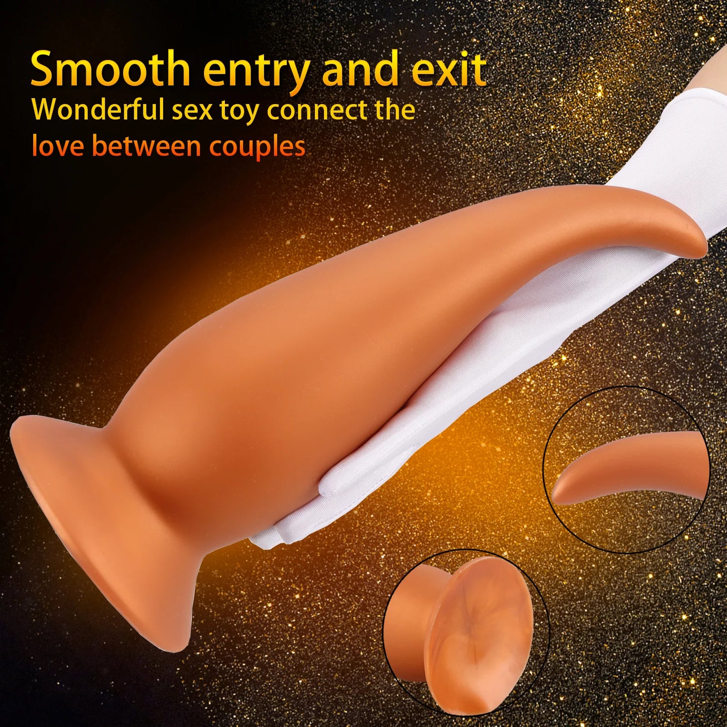 Huge Silicone Anal Plug Dildo Deep Butt plug Analplug Adult Toys for Men Women No Vibrator ASS Vaginal Dilator Anal Toy Sex Shop