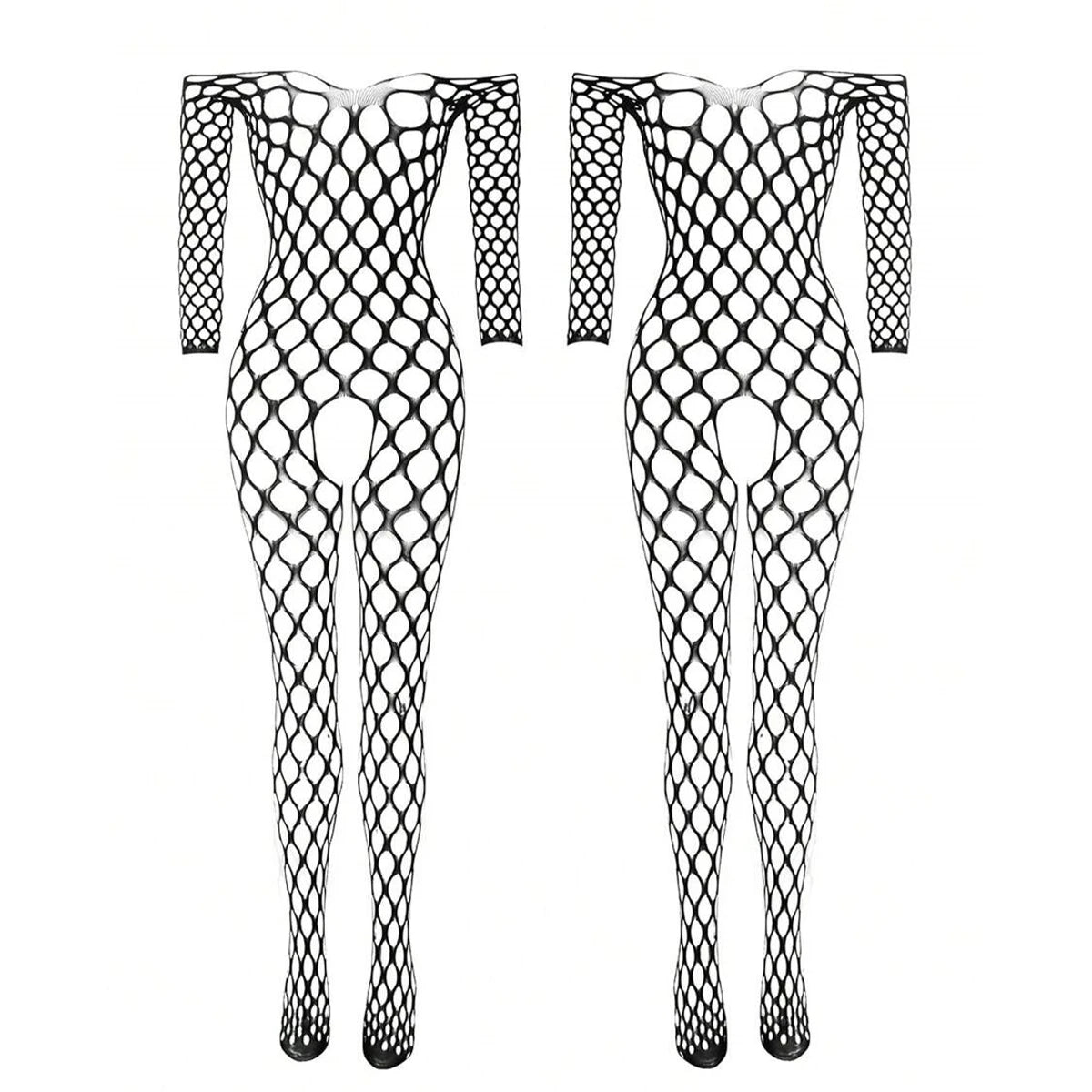 Erotic Women Fishnet Hollow Open Crotchless Teddy Bodysuits Sexy Lingerie Bra Underwear See Though Bodysuit BodyStockings