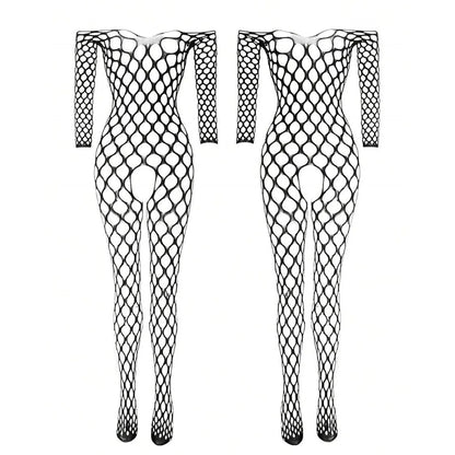 Erotic Women Fishnet Hollow Open Crotchless Teddy Bodysuits Sexy Lingerie Bra Underwear See Though Bodysuit BodyStockings