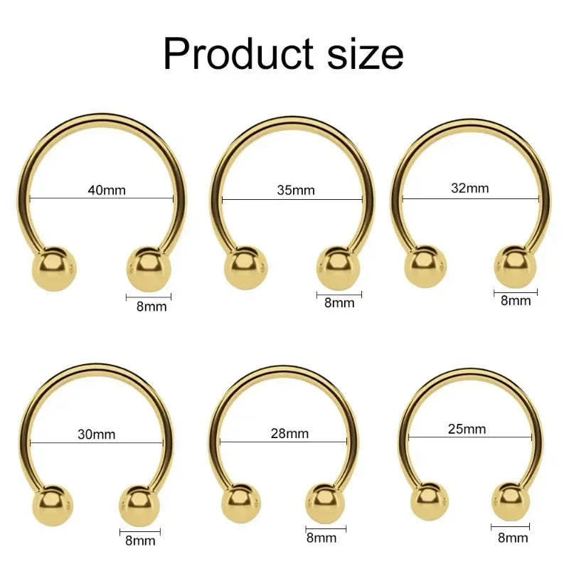 6 Size Small Stainless Steel Metal Penis Lock Cock Ring Set Male Erection Delay Time Penis Ring Bondage Sex Toy for Big Man