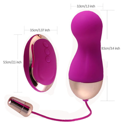 10 Speeds Sex Love Eggs USB Rechargeable Wireless Remote Control Vibrator Waterproof G-Spot kegel Vibrating Sex Toys for Woman