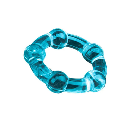 3pcs Crystal Cock Ring Delay Ejaculation Silicone Penis Rings Bondage Erection For Men Male Flirting Adult Supplies Sex Toys 18+