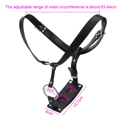 Butt Plug And Dildo Harness Belt Adult Products Erotic Sex Toys For Men Women Underwear Pants Sex Shop Leather Chastity Device