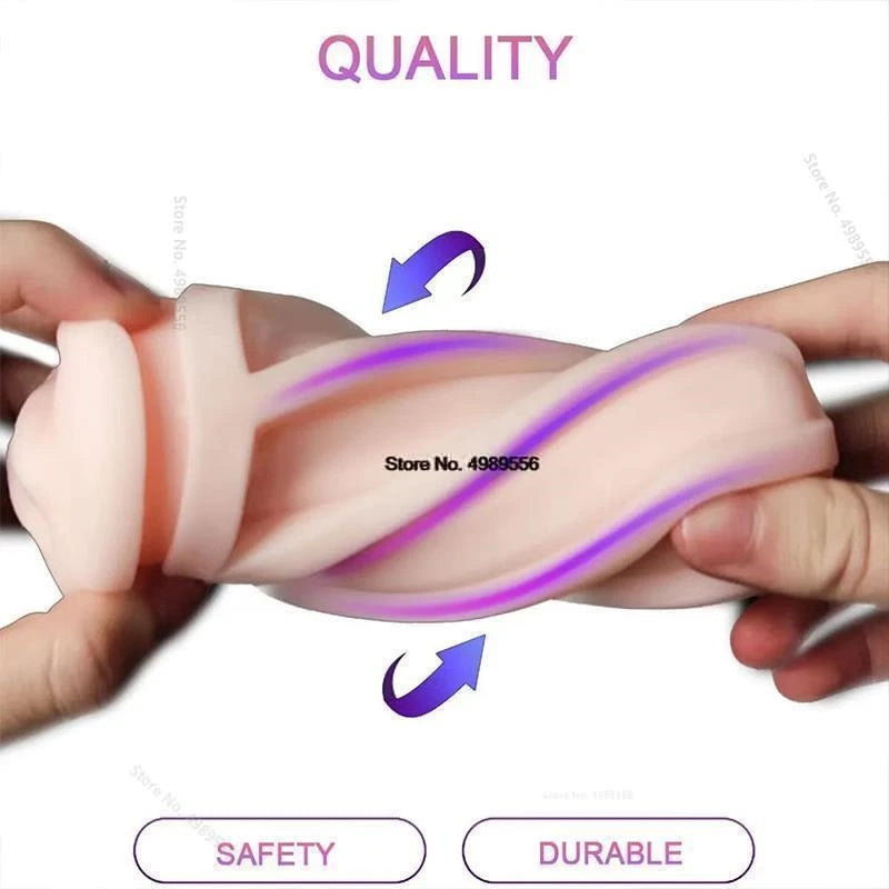 Pussy Male Masturbator Artificial Vagina Male Sex Toys Men Pocket Pusssy Mug Best-selling Airplane Cup Men's Masturbation 18