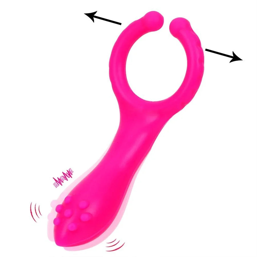 Vibrator Klitoris Stimulator Penisring Butt Plug Sexspielzeug für Männer Frauen Nippel Vagina Massage Flirten Erotisches Produkt für Paare