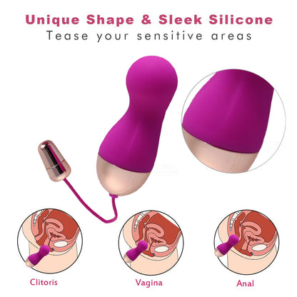 10 Speeds Sex Love Eggs USB Rechargeable Wireless Remote Control Vibrator Waterproof G-Spot kegel Vibrating Sex Toys for Woman