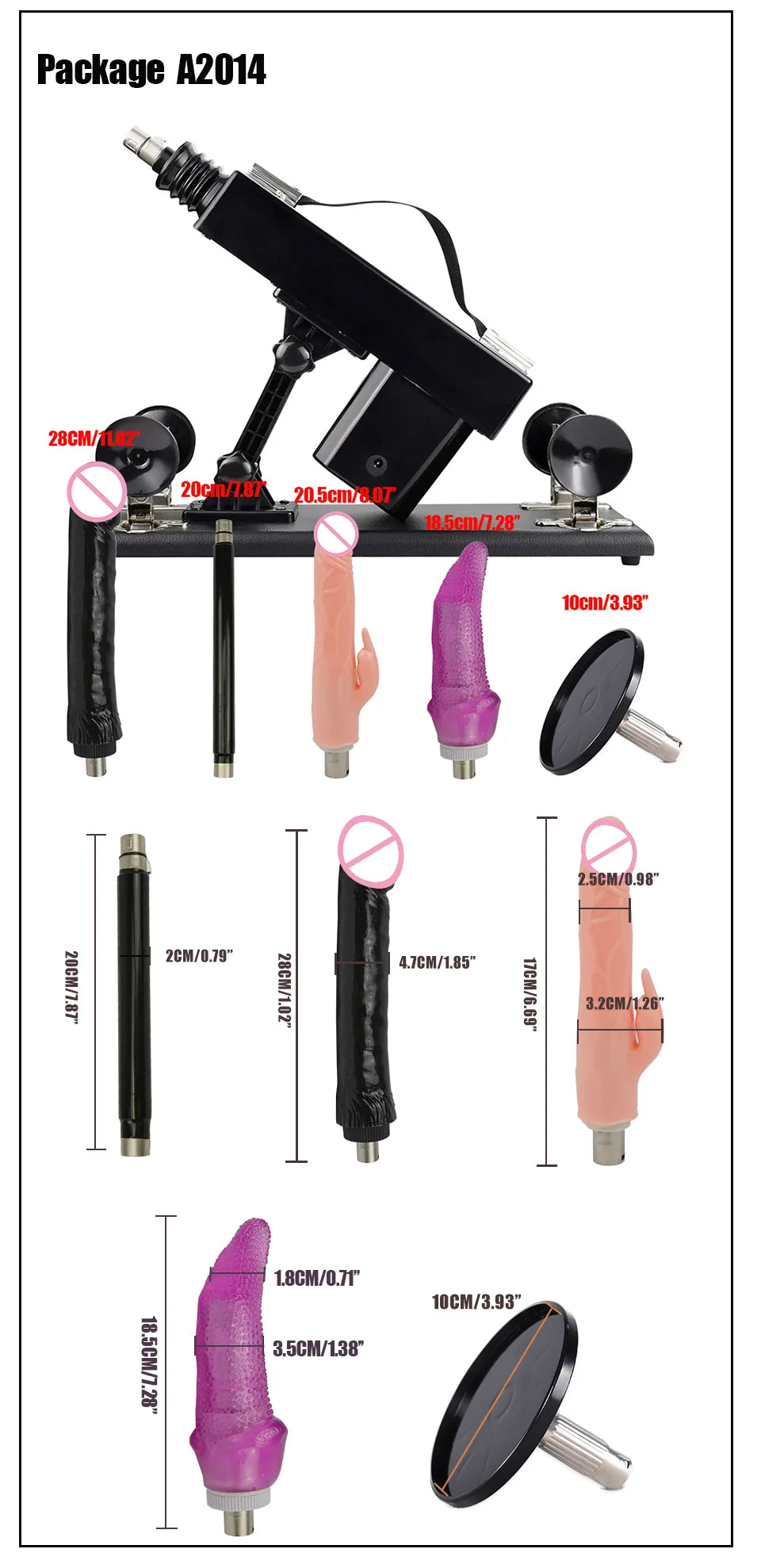 ROUGH BEAST A2 automatic sex machine sex toy vibrator with different dildos and anal ,masturbation machine for Women and men