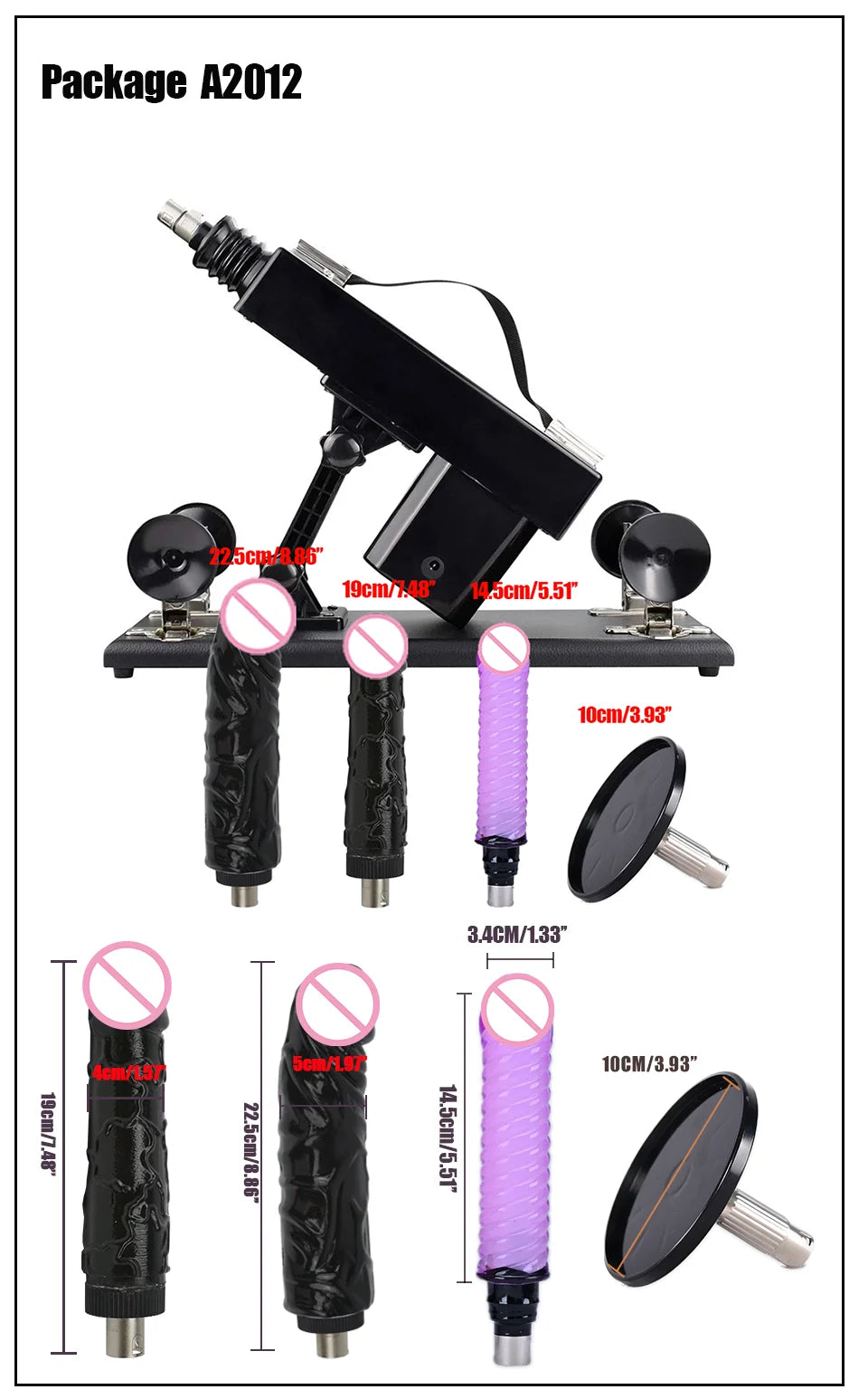 ROUGH BEAST A2 automatic sex machine sex toy vibrator with different dildos and anal ,masturbation machine for Women and men