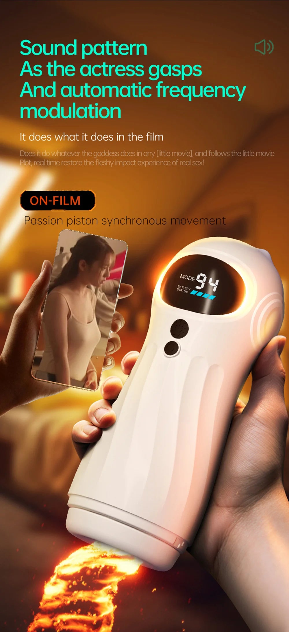 APP Remote Automatic Sucking Male Masturbator Cup Real Vagina Vibration Blowjob Masturbation Heated Sex Machines Toys For Man