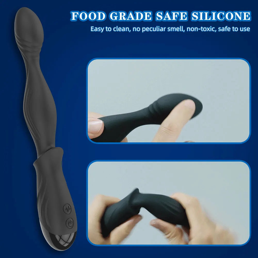 Anal Beads Vibrator Male Prostate Massager Vagina Anus Masturbator G-Spot Stimulator Vibrating Butt Plug Sex Toys For Women Men