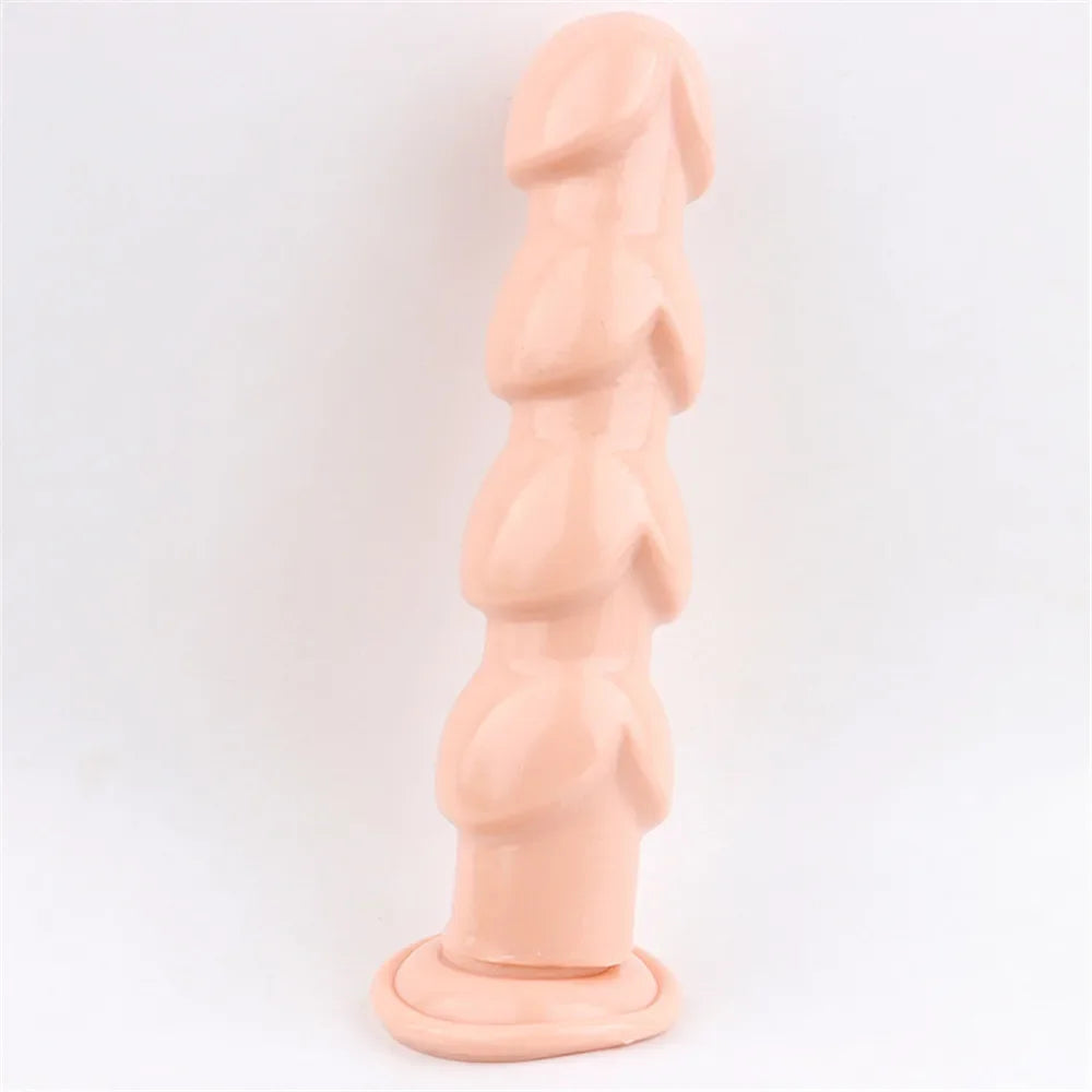 24CM Big Strong Suction Beads Dildo Butt Ball Anal Plug Toys for Women Men Adult Product Sex Shop